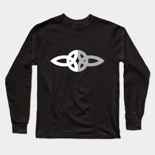 Celtic symbol of eternal love. Long Sleeve T-Shirt